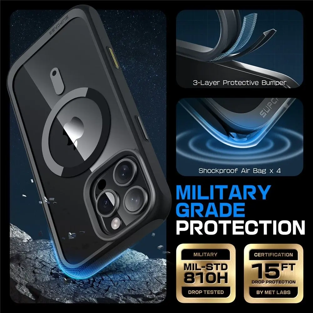Hurtownia GSM - Supcase Unicorn Beetle Mag MagSafe Apple iPhone 16 Pro Max Fekete - SPC467 - {ean13} - Hurt