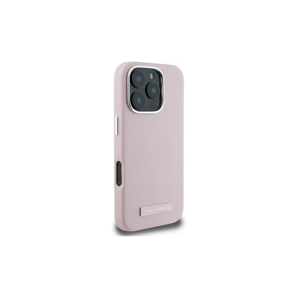 Hurtownia GSM - Karl Lagerfeld KLHMP16XPGMSRPP Apple iPhone 16 Pro Max Hardcase FW Metallplatte MagSafe pink - KLD21727 - {ean13} - Hurt