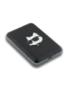 Hurtownia GSM - Karl Lagerfeld KLPB5FPGKSCHHK 15W 5000mAh powerbank wireless Choupette Head Pin MagSafe negru - KLD21729 - {ean13} - Hurt
