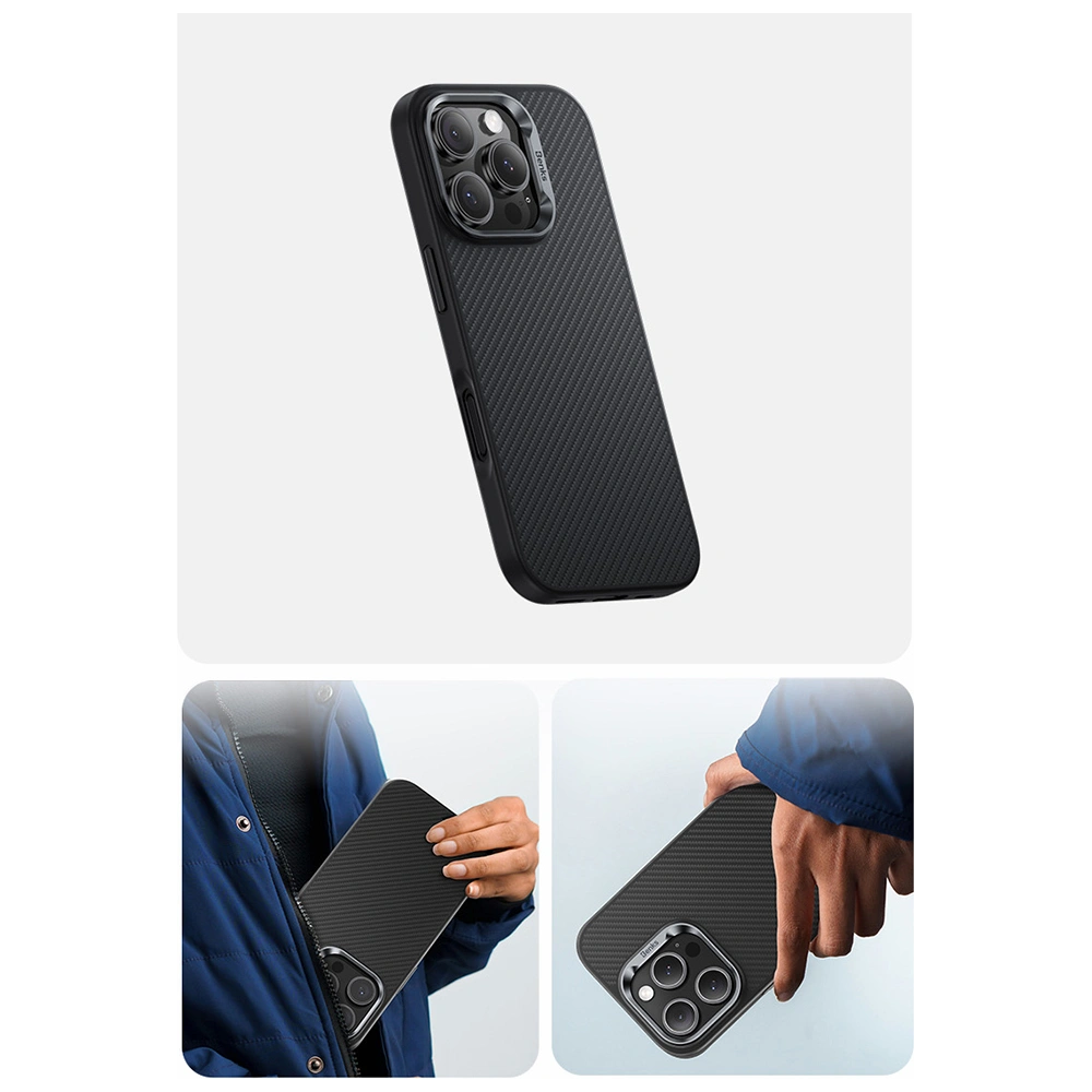 Hurtownia GSM - Benks MagClap MagSafe ArmorPro Kevlar tok 600D Apple iPhone 16 Pro Max - BKS242 - {ean13} - Hurt