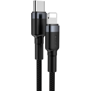 Baseus Cafule Cable Type-C to iP PD 18W 1m Gray+Black