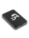 Hurtownia GSM - Karl Lagerfeld KLPB5FPGKSKCHK 15W 5000mAh powerbank wireless Karl&Choupette Head Pin MagSafe negru - KLD21730 - {ean13} - Hurt