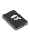 Hurtownia GSM - Karl Lagerfeld KLPB5FPGKSKIHK 15W 5000mAh vezeték nélküli powerbank Karl Head Pin MagSafe fekete - KLD21731 - {ean13} - Hurt