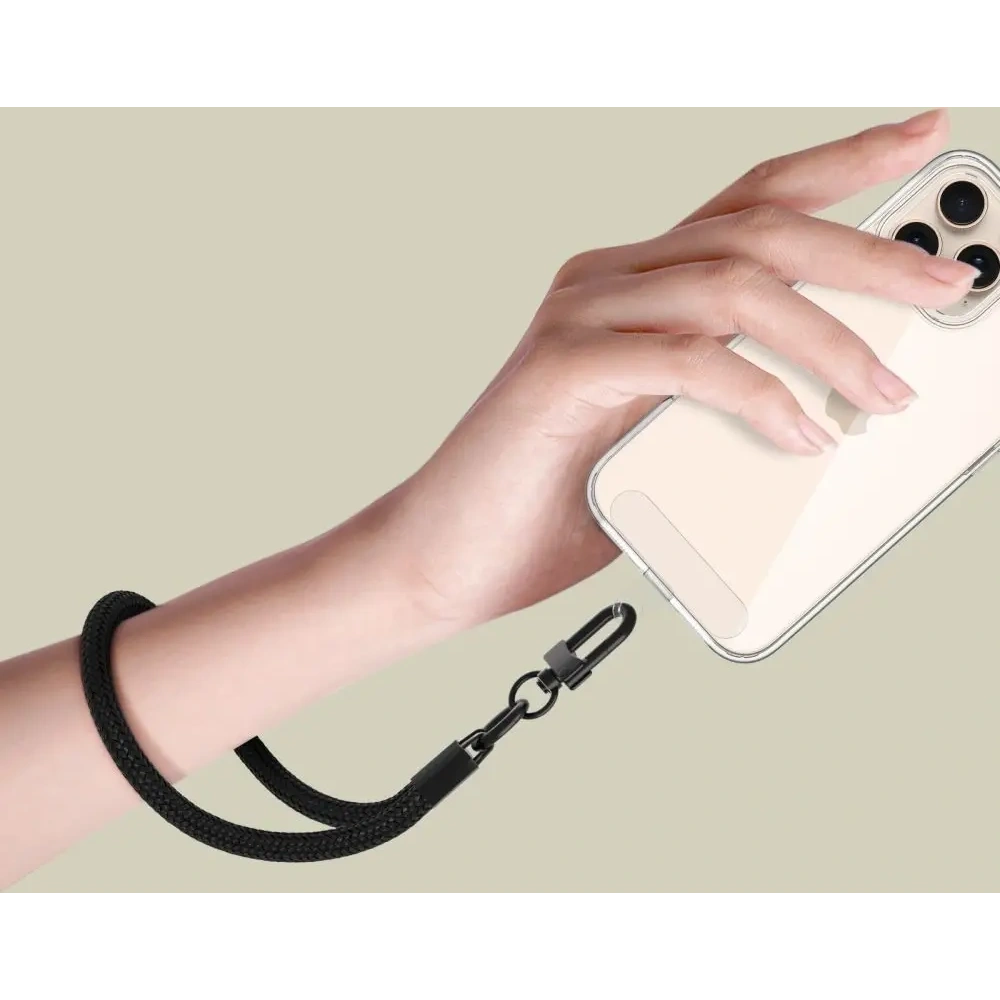 Hurtownia GSM - Tech-Protect C3S lanový zápěstní popruh černý/černý - THP3258 - {ean13} - Hurt