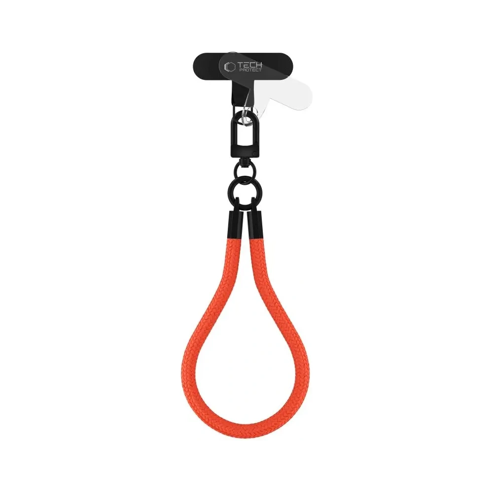 Wholesale Tech-Protect C3S Rope Wrist Strap Neon Orange/black - THP3259 - {ean13} - Hurt