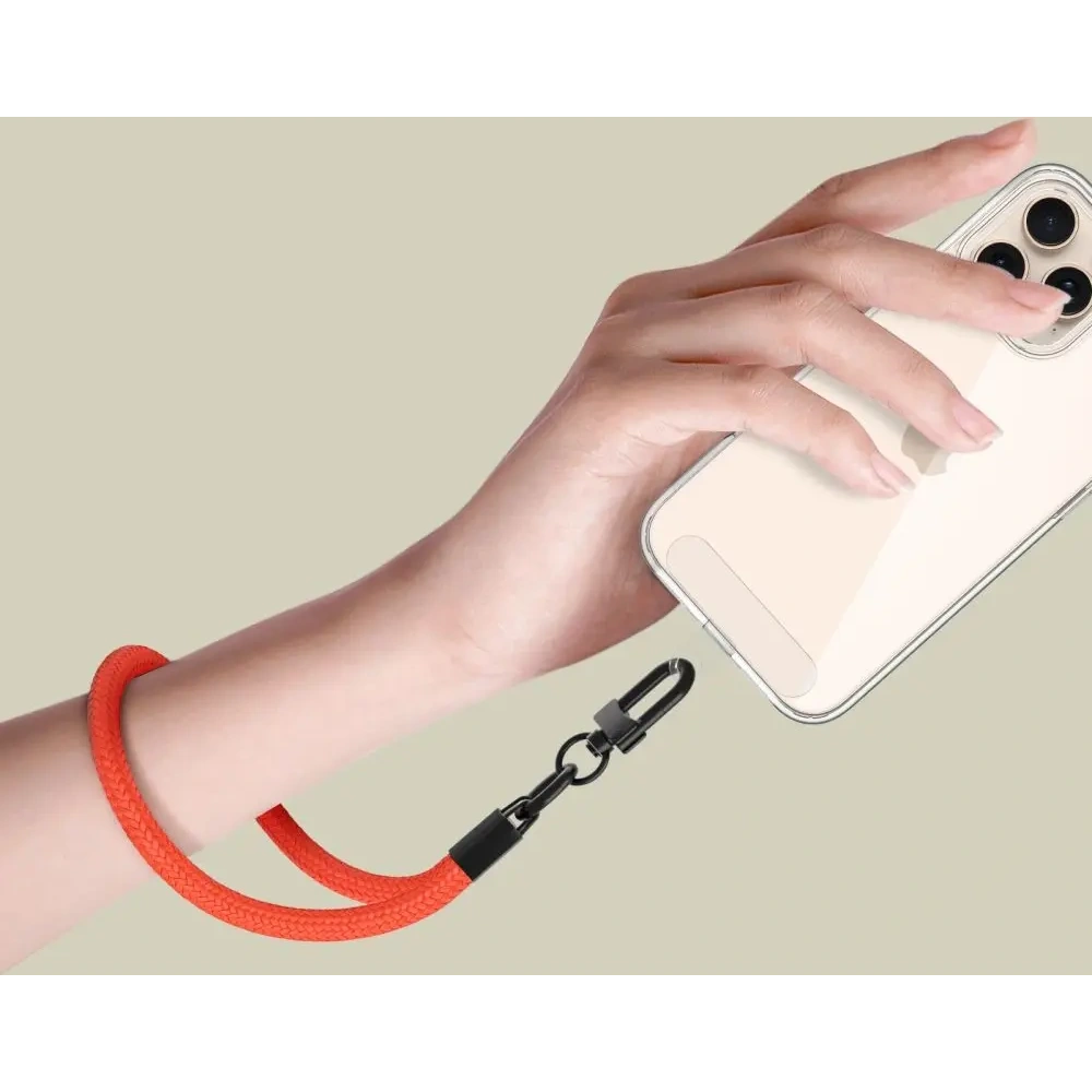 Wholesale Tech-Protect C3S Rope Wrist Strap Neon Orange/black - THP3259 - {ean13} - Hurt