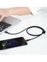 Hurtownia GSM - Kabel USB-C do Lightning PD Baseus Cafule, 18W, 1m (czarno-szary) - BSU1051BLKGRY - {ean13} - Hurt