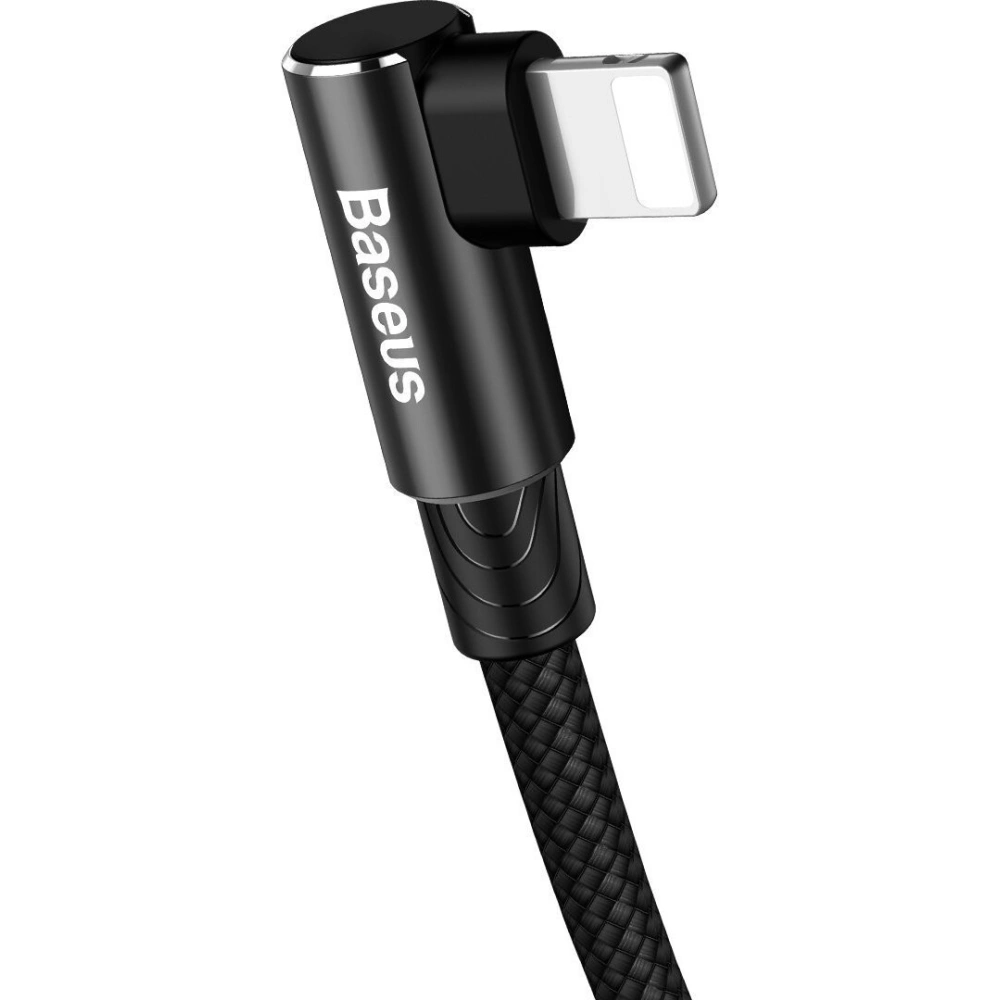 Hurtownia GSM - Kabel kątowy USB-C do Lightning PD Baseus MVP Elbow, 18W, 1m (czarny) - BSU1052BLK - {ean13} - Hurt