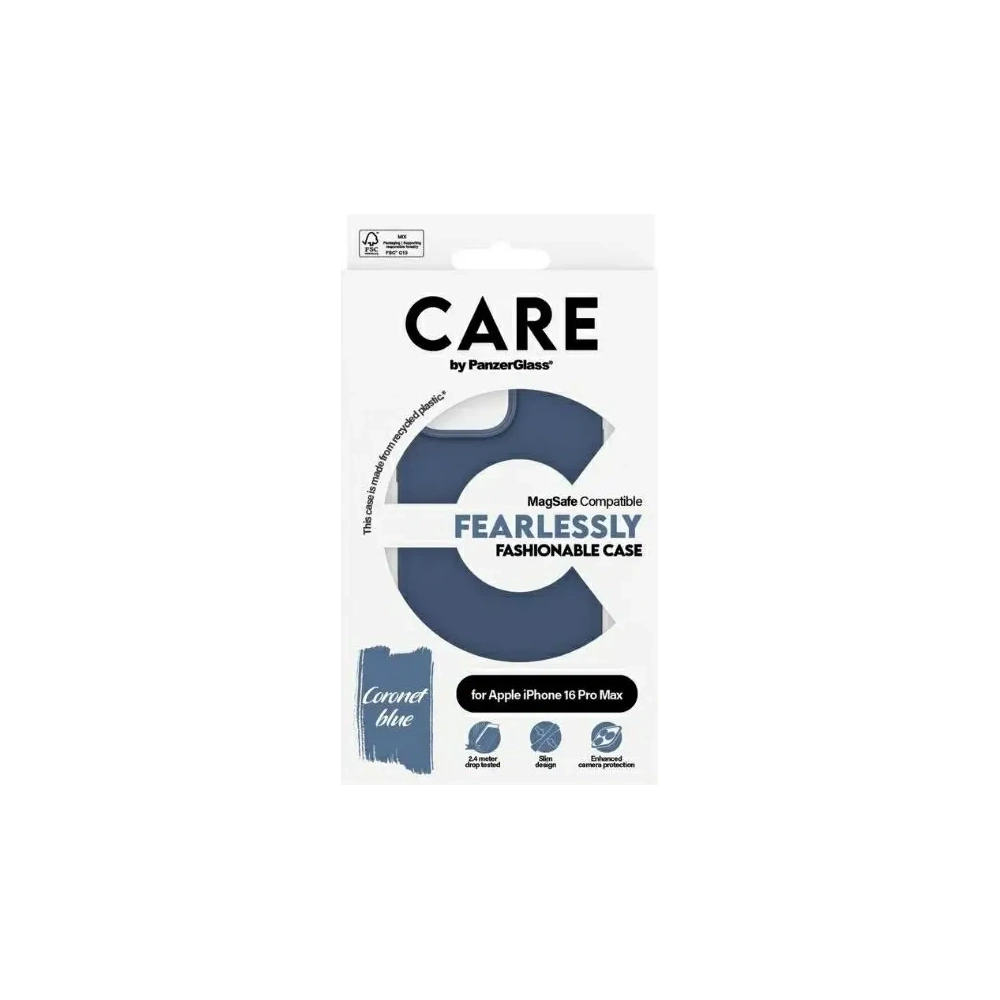Hurtownia GSM - CARE by PanzerGlass Divatos Tok Apple iPhone 16 Pro Max MagSafe kék - PZG708 - {ean13} - Hurt