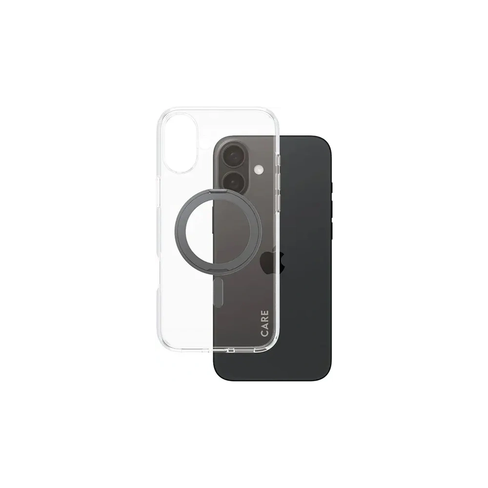 Wholesale CARE by PanzerGlass Feature Kickstand Case Apple iPhone 16 Plus MagSafe black - PZG711 - {ean13} - Hurt