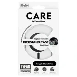 Hurtownia GSM - CARE by PanzerGlass Funkciós állványtok Apple iPhone 16 Plus MagSafe fekete - PZG711 - {ean13} - Hurt