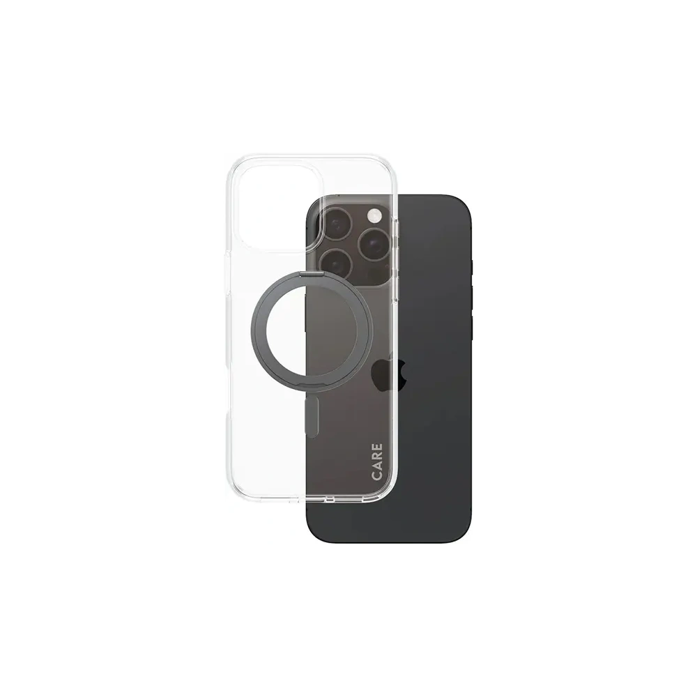 Hurtownia GSM - CARE by PanzerGlass Funkciós állványtok Apple iPhone 16 Pro Max MagSafe fekete - PZG713 - {ean13} - Hurt