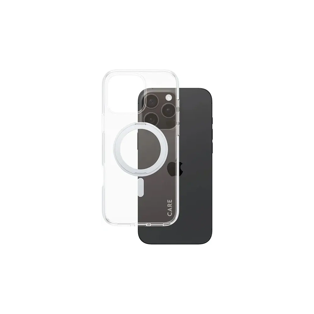 Hurtownia GSM - Etui CARE by PanzerGlass Feature Kickstand Case Apple iPhone 16 Pro Max MagSafe srebrny/silver - PZG714 - {ean13} - Hurt