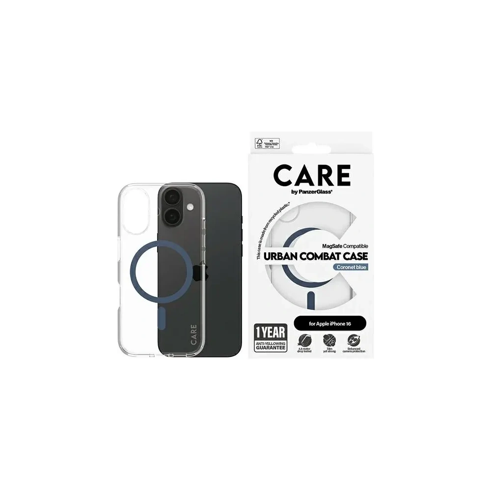 Wholesale CARE by PanzerGlass Flagship Case Apple iPhone 16 MagSafe blue - PZG716 - {ean13} - Hurt
