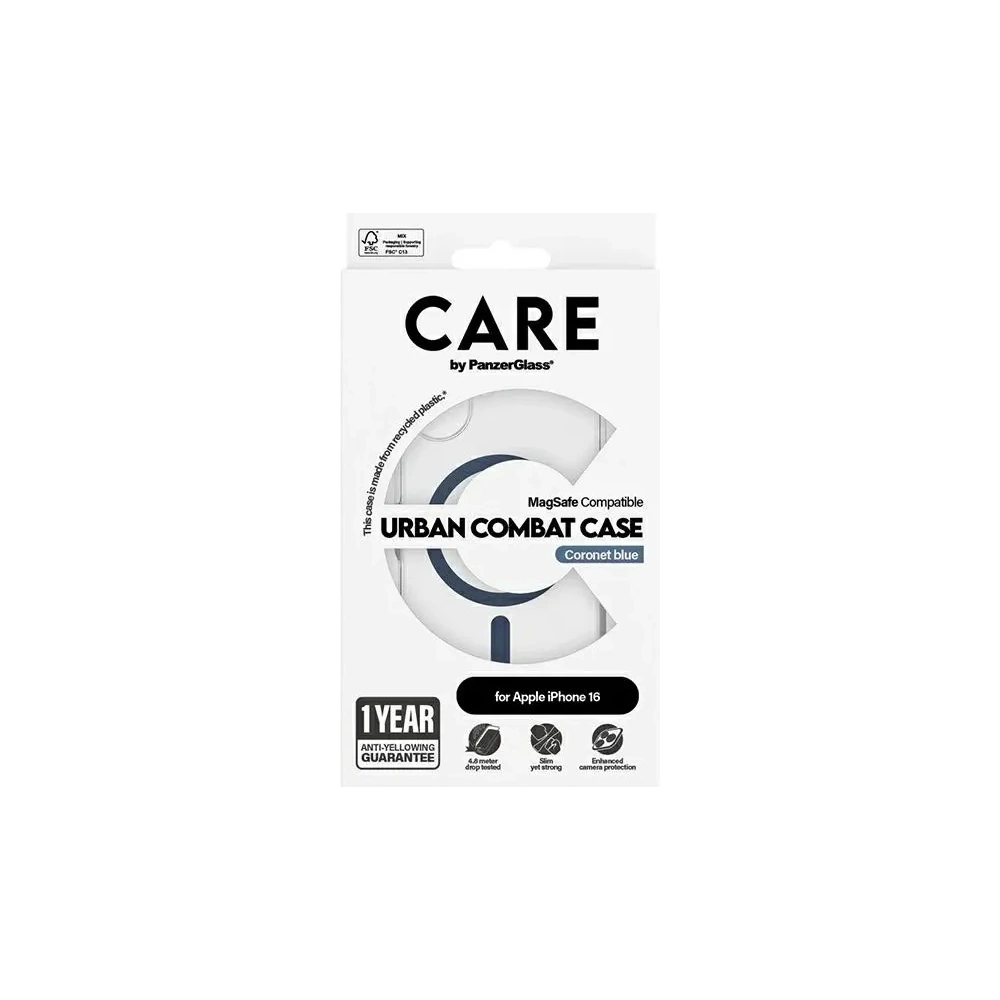 Hurtownia GSM - CARE by PanzerGlass Flagship tok Apple iPhone 16 MagSafe kék - PZG716 - {ean13} - Hurt