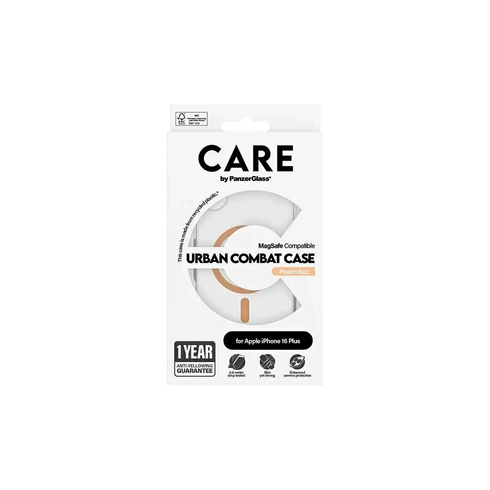 Hurtownia GSM - CARE by PanzerGlass Flagship Case Apple iPhone 16 Plus MagSafe őszibarack - PZG720 - {ean13} - Hurt