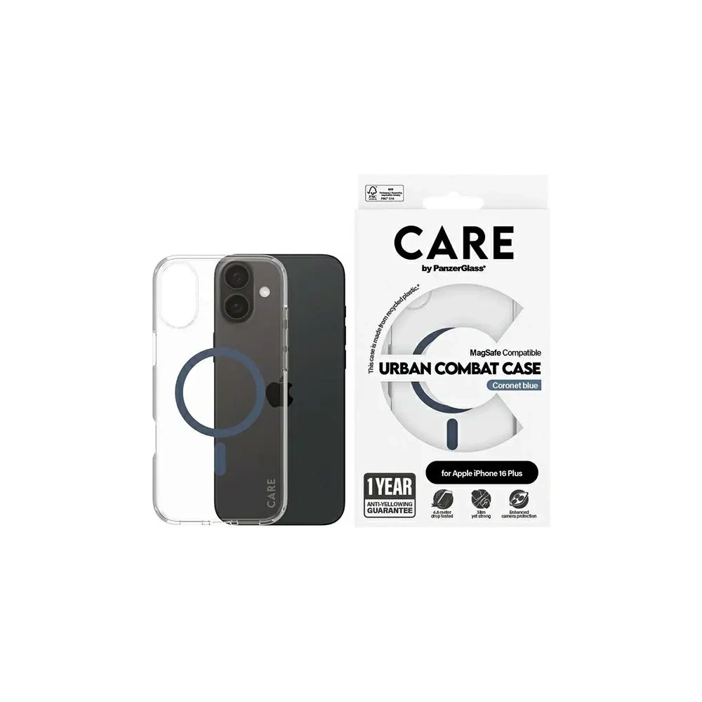 Hurtownia GSM - CARE by PanzerGlass Flagship Case Apple iPhone 16 Plus MagSafe kék - PZG722 - {ean13} - Hurt