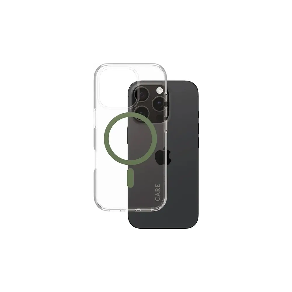 Hurtownia GSM - Etui CARE by PanzerGlass Flagship Case Apple iPhone 16 Pro MagSafe zielony/green - PZG725 - {ean13} - Hurt