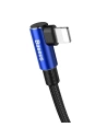Hurtownia GSM - Kabel kątowy USB-C do Lightning PD Baseus MVP Elbow, 18W, 1m (niebieski) - BSU1054BLU - {ean13} - Hurt