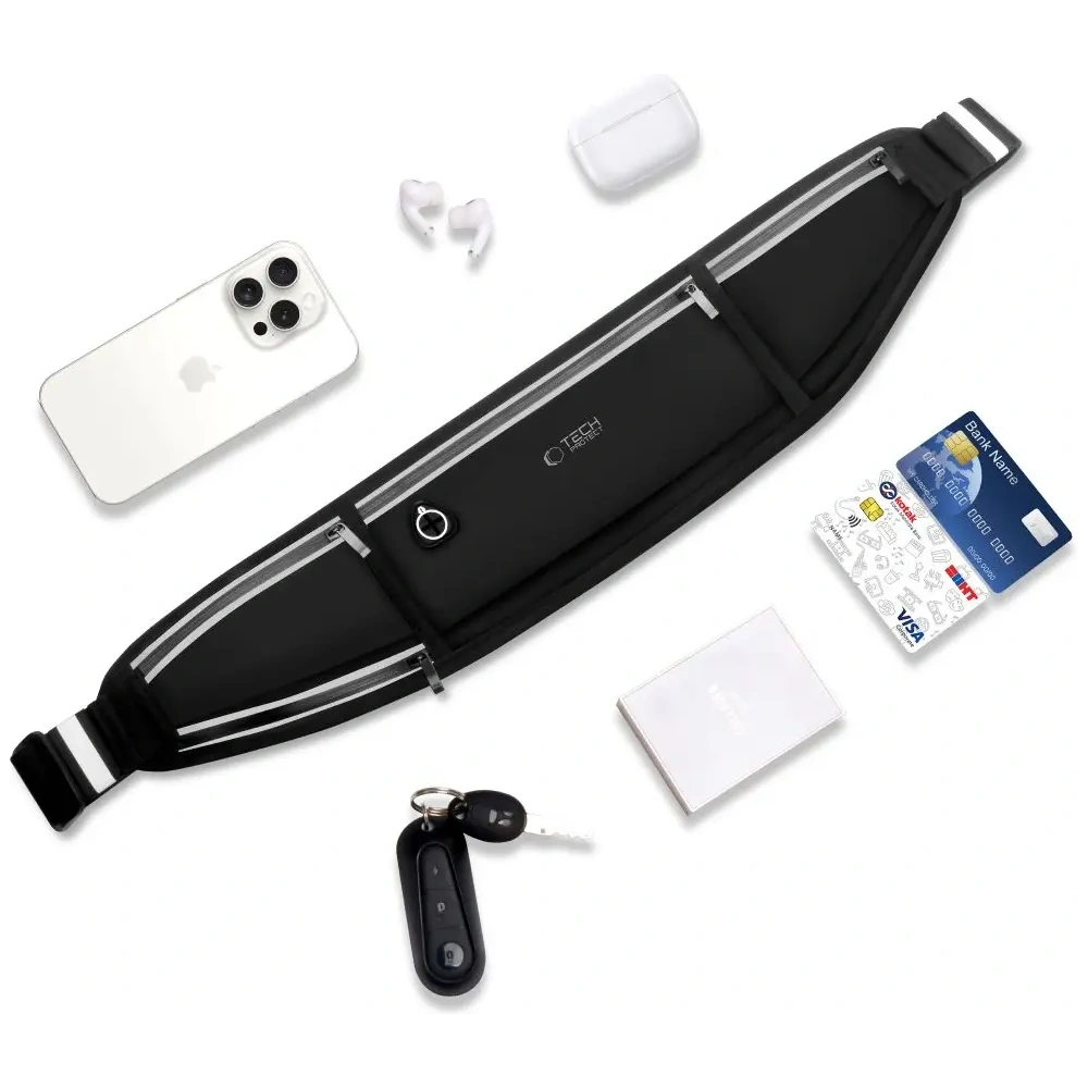 Hurtownia GSM - Tech-Protect M3 Borsetă Sport Universală Neagră - THP3261 - {ean13} - Hurt