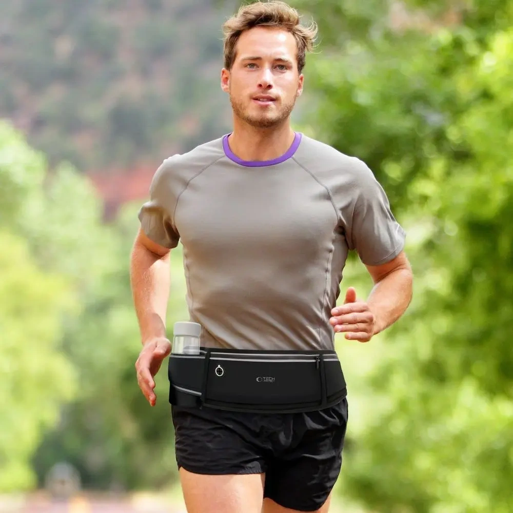 Wholesale Tech-Protect M3 Universal Sport Waist Bag Black - THP3261 - {ean13} - Hurt