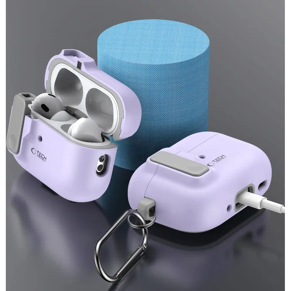 Hurtownia GSM - Tech-Protect Slim Hook Apple Airpods Pro 1 / 2 Levandule - THP3264 - {ean13} - Hurt