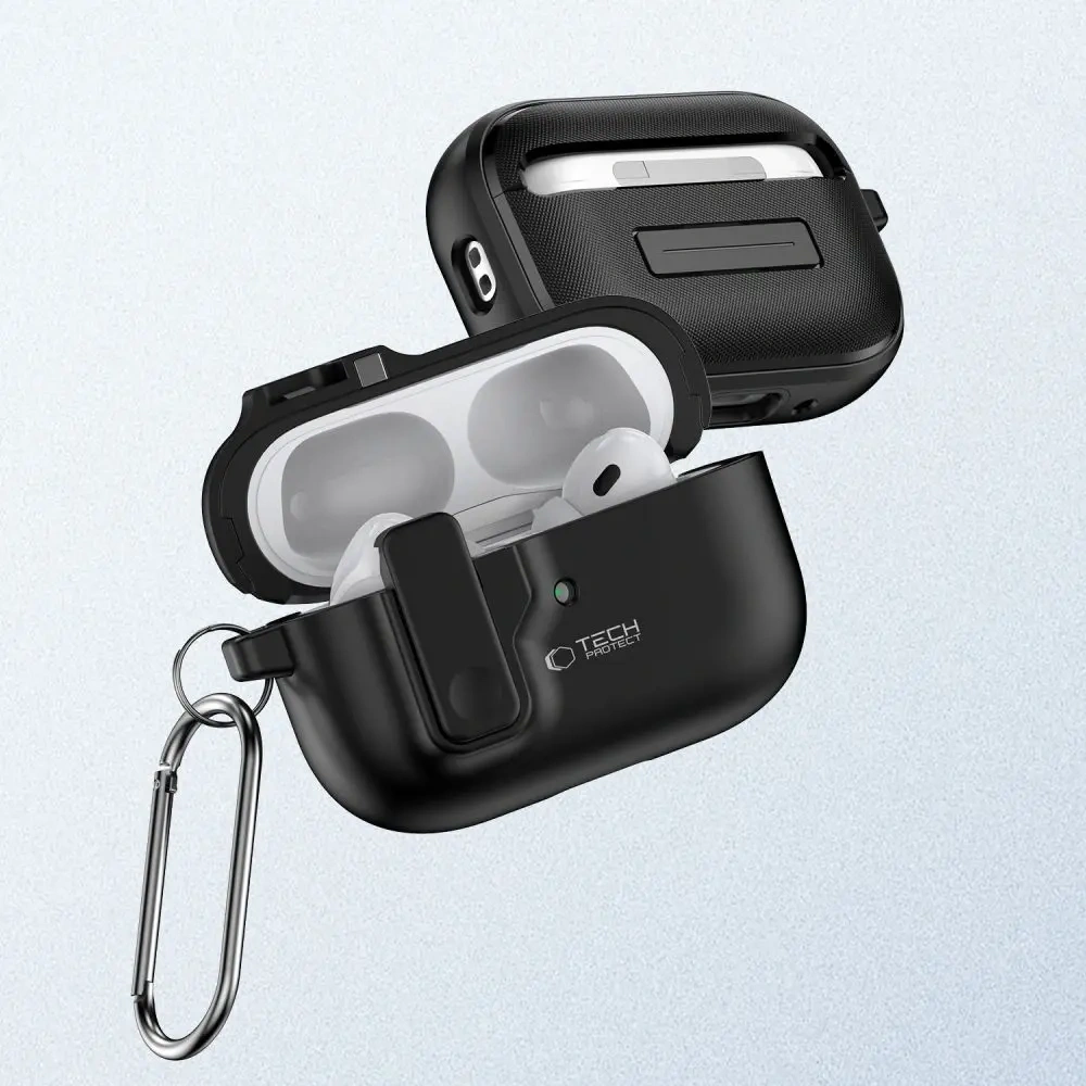 Hurtownia GSM - Tech-Protect Cârlig Slim Apple Airpods Pro 1 / 2 Negru - THP3265 - {ean13} - Hurt