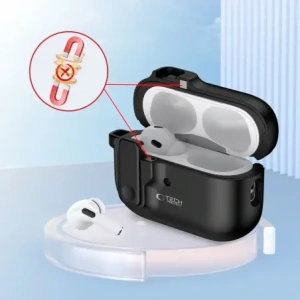 Hurtownia GSM - Tech-Protect Slim Hook Apple Airpods Pro 1 / 2 Černá - THP3265 - {ean13} - Hurt