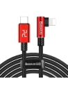 Baseus MVP Elbow Type-C to iP Cable PD 18W 2m Red