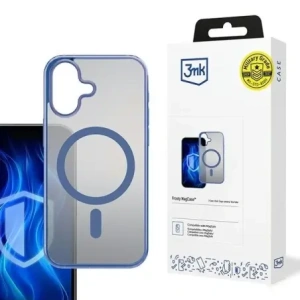 Hurtownia GSM - 3MK Frosty MagCase Apple iPhone 16 Plus kék - 3MK15589 - {ean13} - Hurt