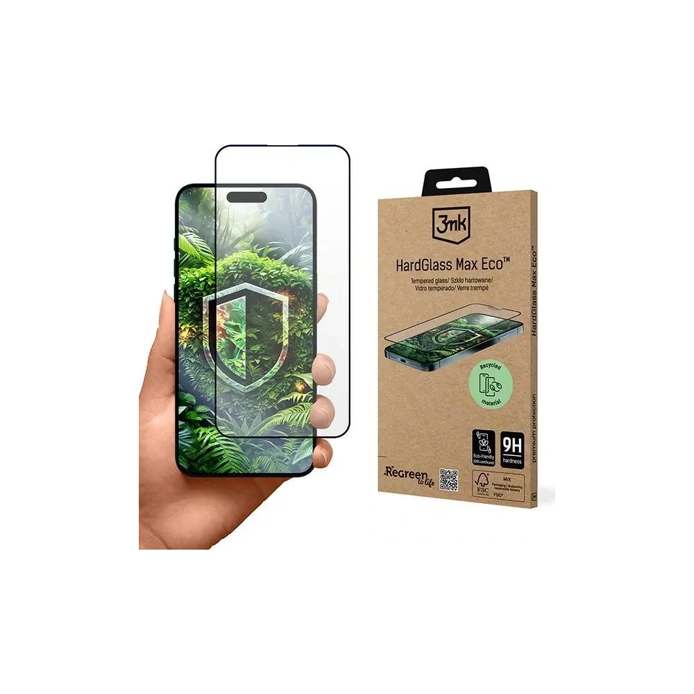 Hurtownia GSM - 3MK HardGlass Max Eco Apple iPhone 16 Pro - 3MK15610 - {ean13} - Hurt