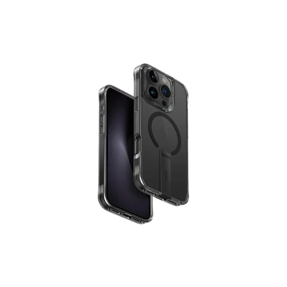 Hurtownia GSM - UNIQ Eleva s Vertica stojanem Apple iPhone 16 Pro karbonová černá - UNIQ1351 - {ean13} - Hurt