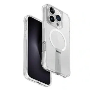 Hurtownia GSM - UNIQ Eleva Vertica állvánnyal Apple iPhone 16 Pro áttetsző világos - UNIQ1352 - {ean13} - Hurt