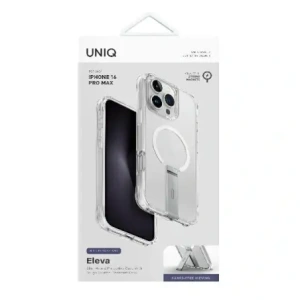 Hurtownia GSM - UNIQ Eleva Vertica állvánnyal Apple iPhone 16 Pro Max átlátszó tiszta - UNIQ1354 - {ean13} - Hurt
