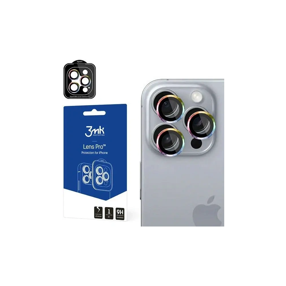 Wholesale 3MK Lens Protection Pro Apple iPhone 16 Pro / 16 Pro Max Rainbow - 3MK15614 - {ean13} - Hurt