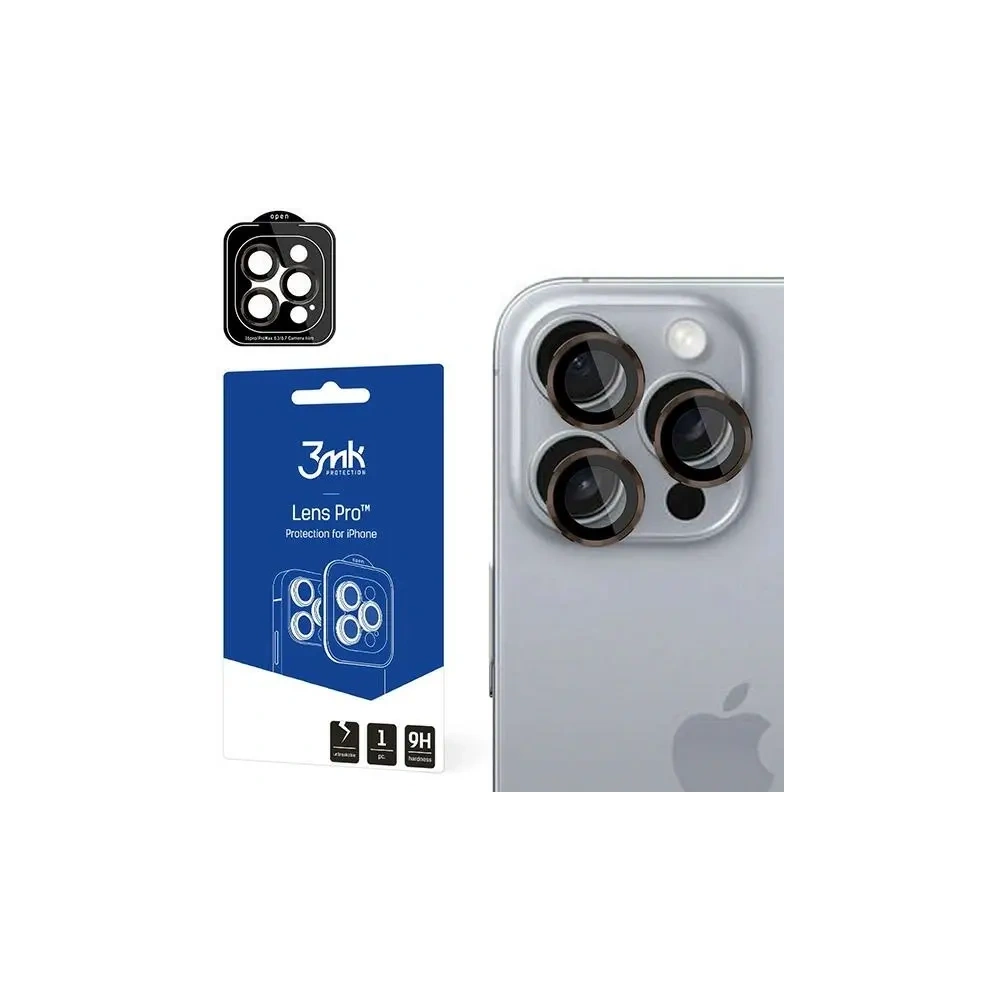 Hurtownia GSM - 3MK Lencsevédő Pro Apple iPhone 16 Pro / 16 Pro Max Rózsás Barna - 3MK15615 - {ean13} - Hurt