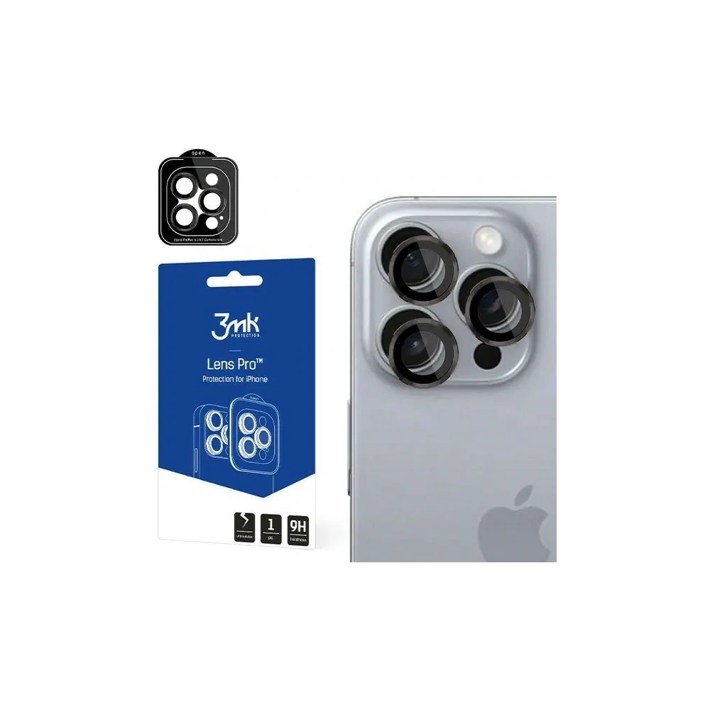 Hurtownia GSM - 3MK Lencsevédő Pro Apple iPhone 16 Pro / 16 Pro Max Titán Szürke - 3MK15616 - {ean13} - Hurt