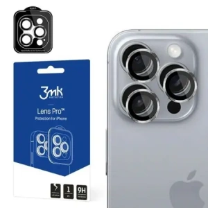 Hurtownia GSM - 3MK Objektivschutz Pro Apple iPhone 16 Pro / 16 Pro Max Titan Silber - 3MK15617 - {ean13} - Hurt