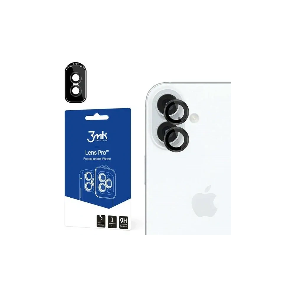 Hurtownia GSM - 3MK Lencsevédő Pro Apple iPhone 16 / 16 Plus Fekete - 3MK15619 - {ean13} - Hurt