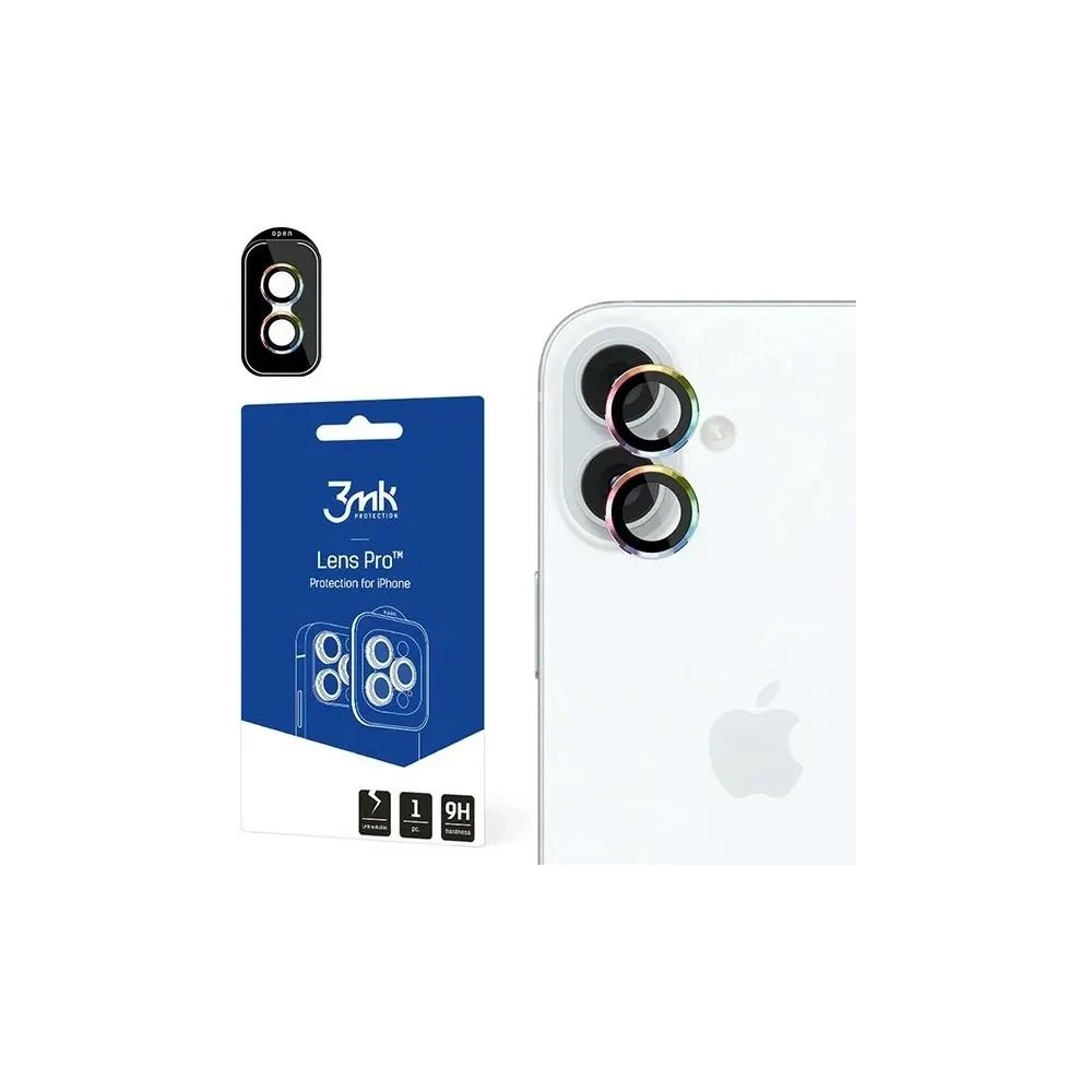 Hurtownia GSM - 3MK Lencsevédő Pro Apple iPhone 16 / 16 Plus Szivárvány - 3MK15623 - {ean13} - Hurt
