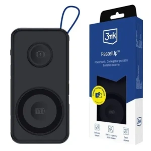 Hurtownia GSM - 3MK PastelUp 2in1 powerbank 10000mAh 22.5W MagSafe negru - 3MK15627 - {ean13} - Hurt