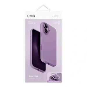 Hurtownia GSM - UNIQ Lino Hue Apple iPhone 16 Magclick Töltés szőlő rózsaszín - UNIQ1356 - {ean13} - Hurt