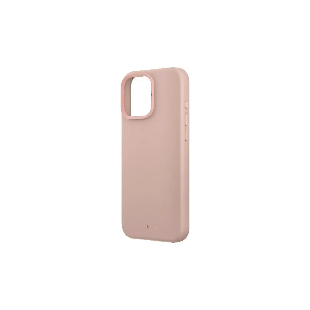 Hurtownia GSM - Etui UNIQ Lino Hue Apple iPhone 16 Pro Max Magclick Charging różowy/blush pink - UNIQ1359 - {ean13} - Hurt