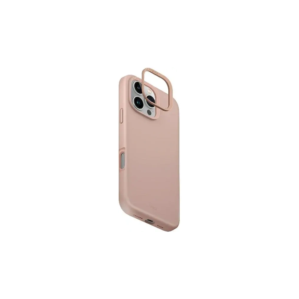 Hurtownia GSM - Etui UNIQ Lino Hue Apple iPhone 16 Pro Max Magclick Charging różowy/blush pink - UNIQ1359 - {ean13} - Hurt