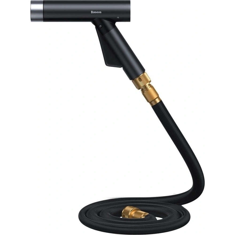 Wholesale Baseus Simple Life Car Wash Spray Nozzle (with Magic Telescopic Water Pipe) 7.5m after water filling Black - BSU1062BLK - {ean13} - Hurt
