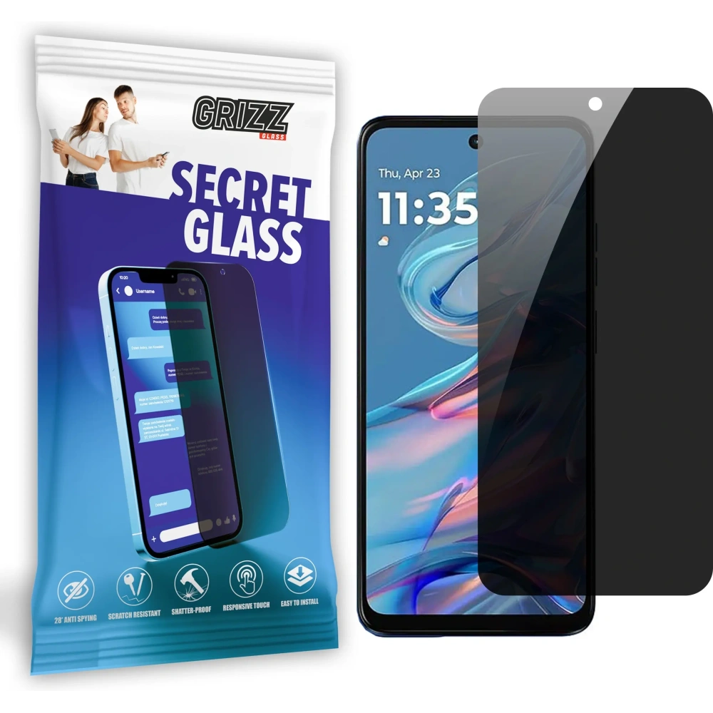 Wholesale GrizzGlass SecretGlass Motorola Moto G45 - GRZ11188 - {ean13} - Hurt
