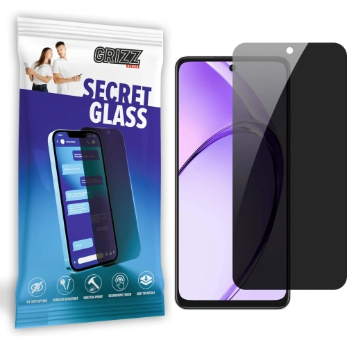 Matowe szkło prywatyzujące GrizzGlass SecretGlass do Oppo A3x 4G