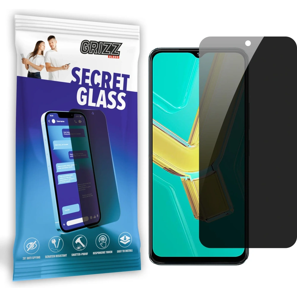 Hurtownia GSM - GrizzGlass SecretGlass Vivo Y03t - GRZ11208 - {ean13} - Hurt