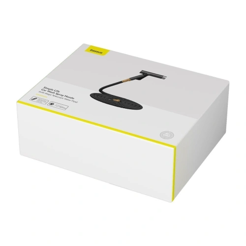 Wąż z dyszą Baseus Simple Life do mycia samochodu, 15 m ze strumieniem wody (czarny)