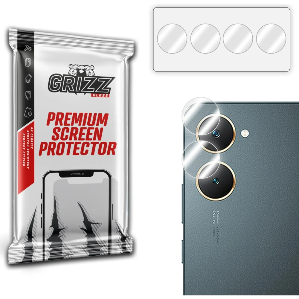 Wholesale GrizzGlass HybridGlass Camera Vivo Y03t - GRZ11241 - {ean13} - Hurt